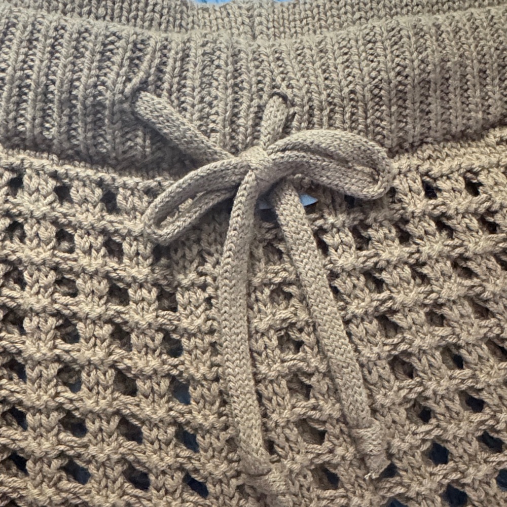 Wild Fable Brown High Waist Crochet Shorts - Picture 6 of 6